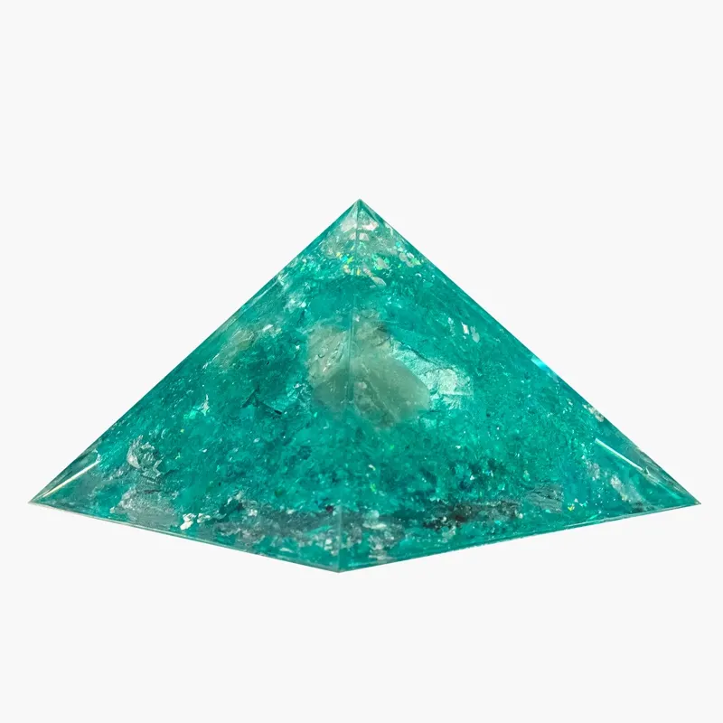Pranacrystal® Inner Peace – blue orgonite pyramid
