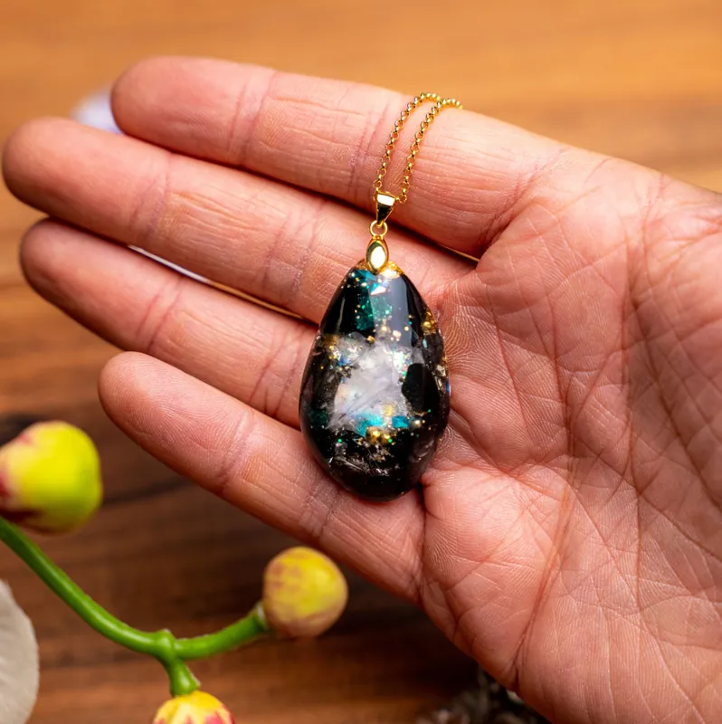 Orgonite jewelry – PranaDrops, Prana amulets and Lightbringer collection